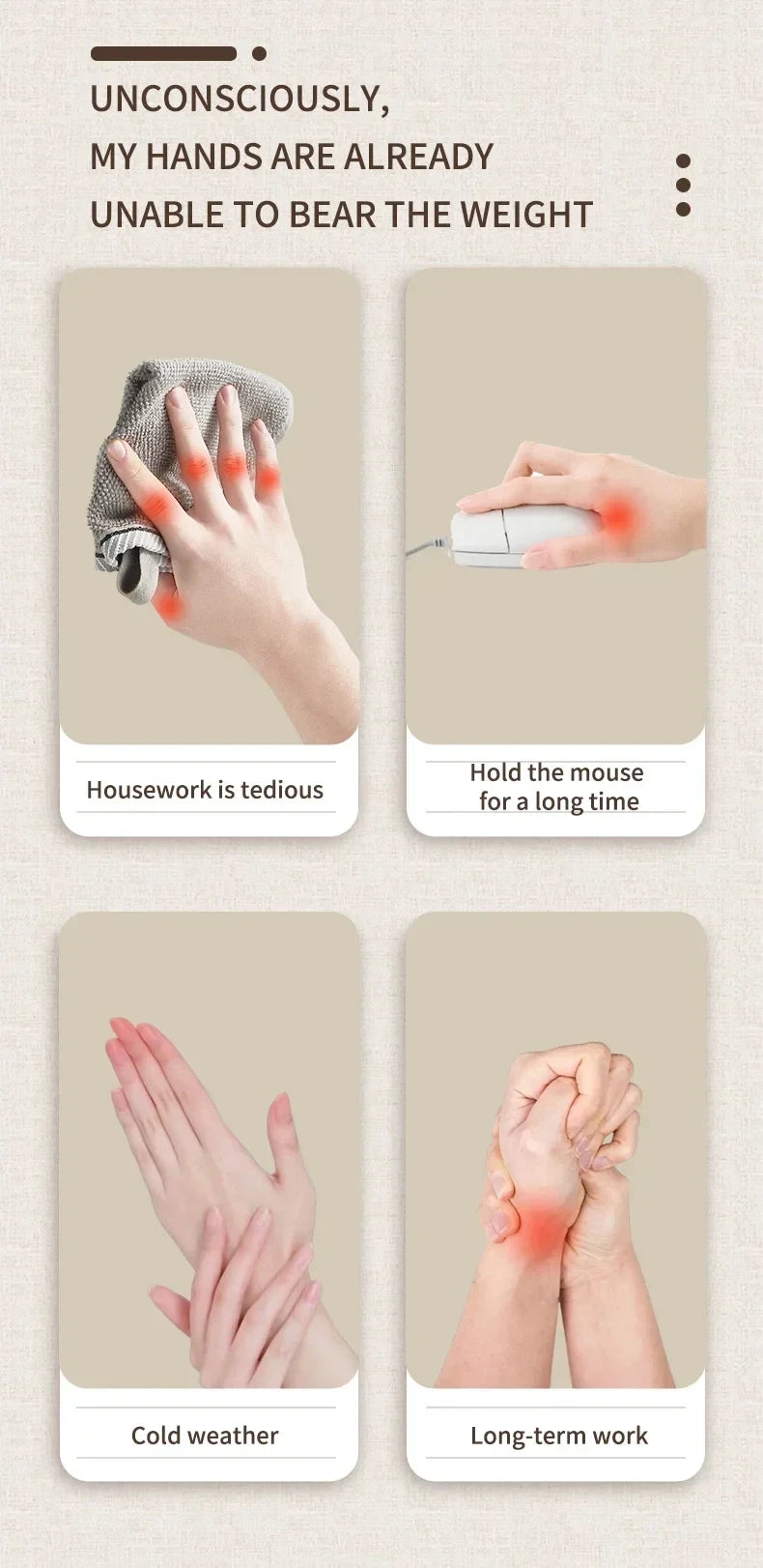 Air Compression Hand Massager