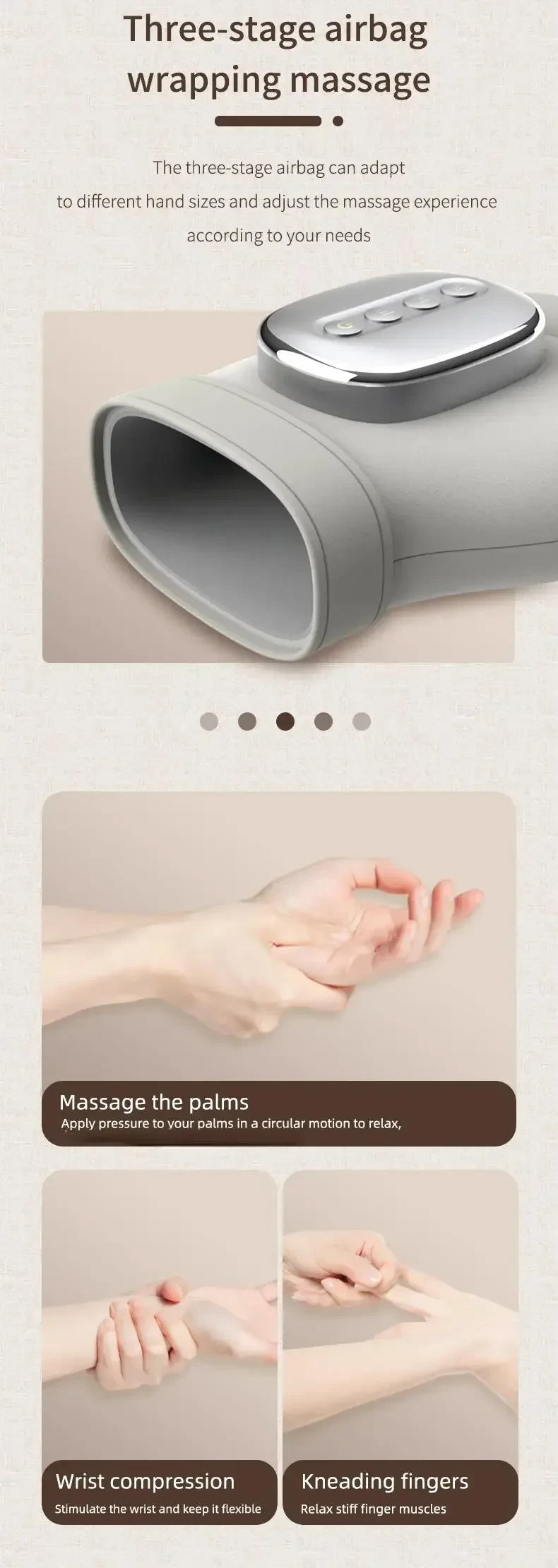 Air Compression Hand Massager